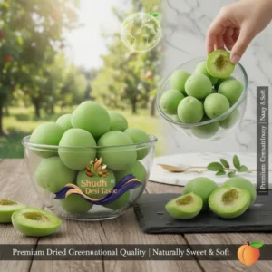 Premium Dried Green Peach | International Quality | Naturally Sweet & Soft