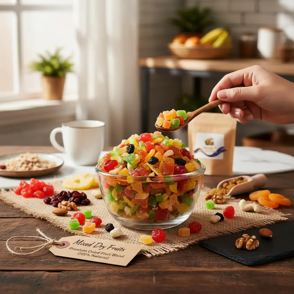Premium Mixed Dry Fruits - Natural Dried Fruit Blend