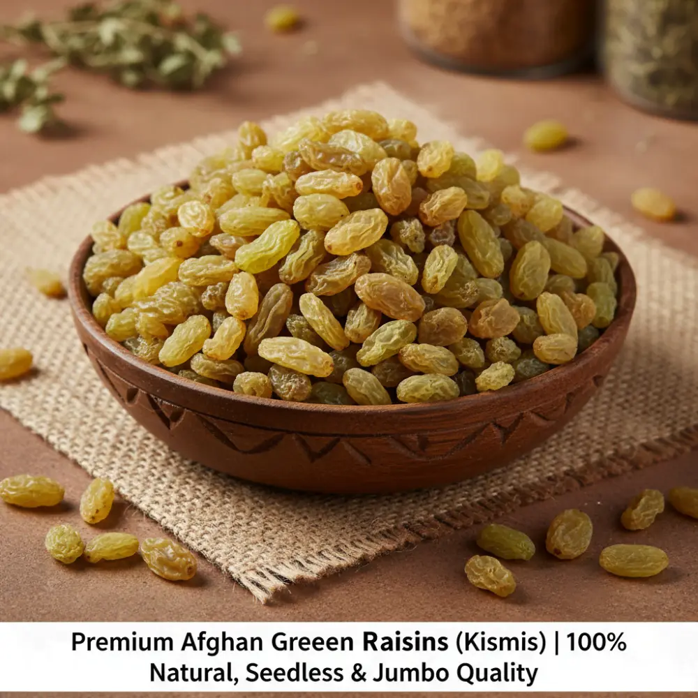 Green Raisins Texture - Natural Sun-Dried
