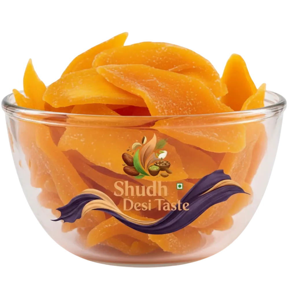 Premium Alphonso Dried Mango Slices | 100% Natural Aam Dry