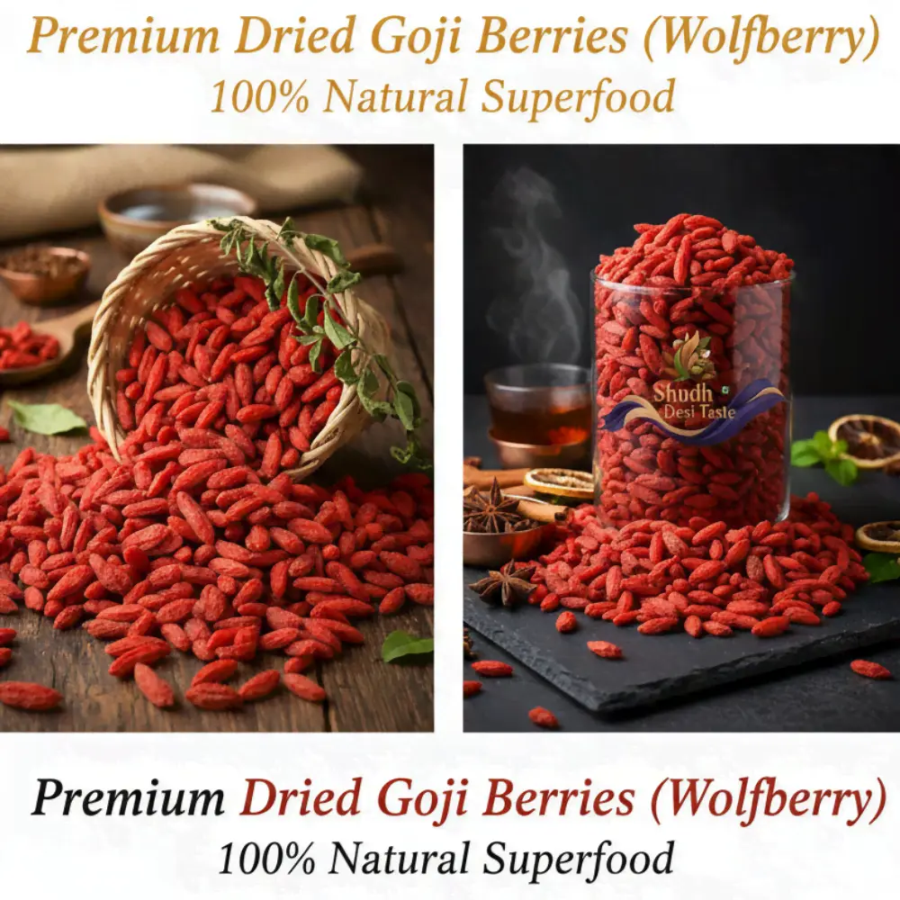 Premium Quality Dried Wolfberries - Natural Preservation
