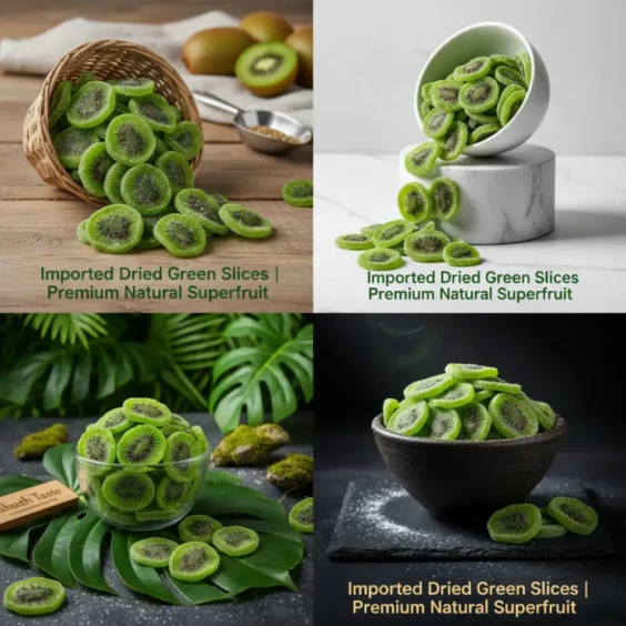Premium Dried Green Kiwi Slices  564x564
