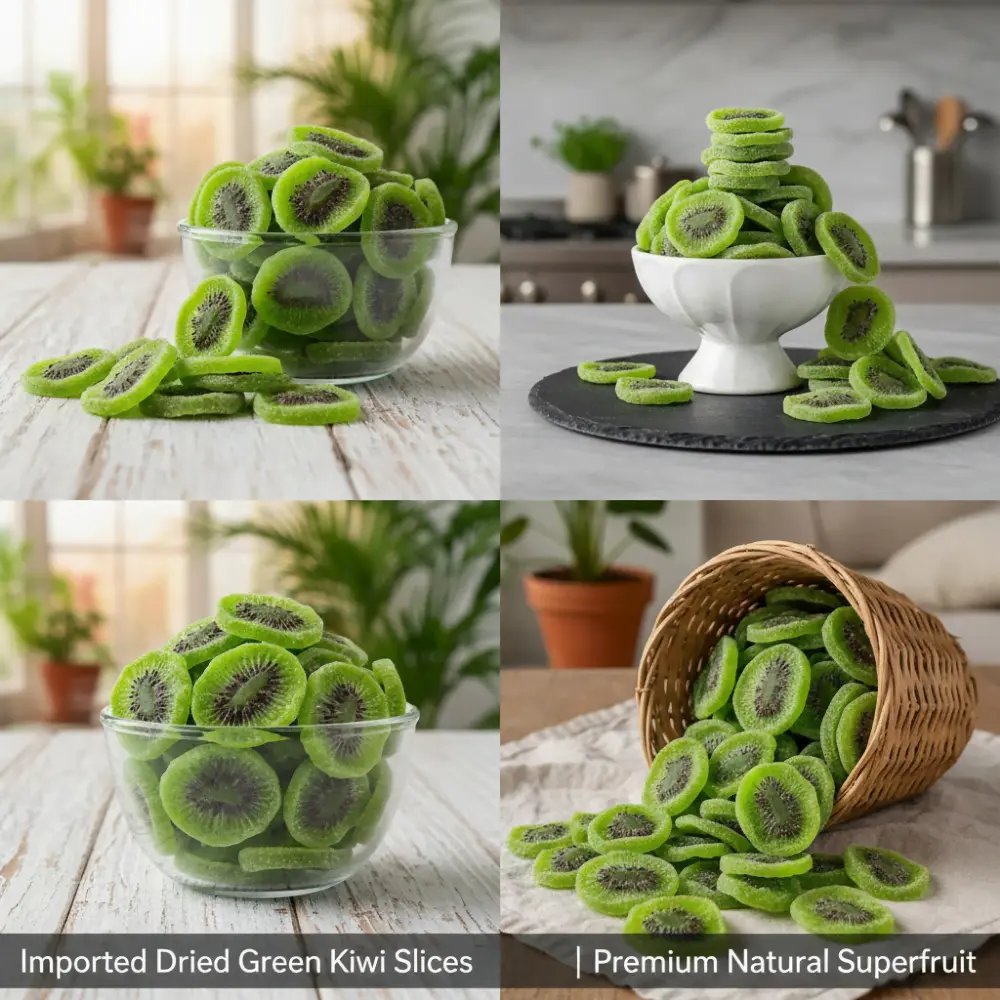 Dried Green Kiwi - Vitamin C & Antioxidant Rich
