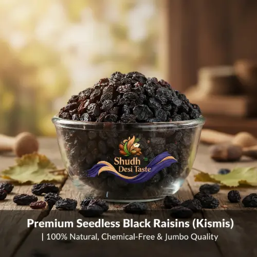 Premium Seedless Black Raisins (Kismis)