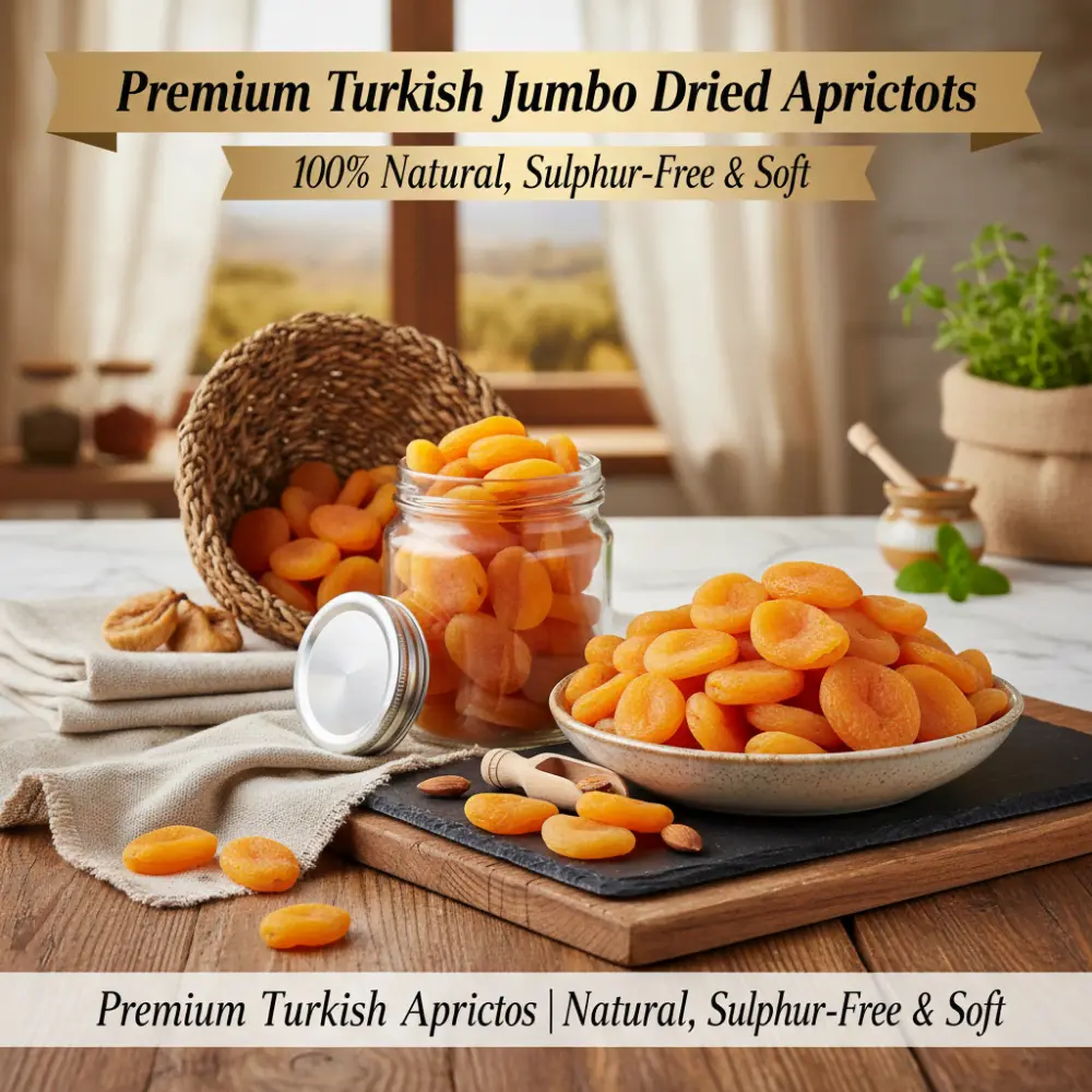 Natural Sun-Dried Apricots - Sulphur-Free