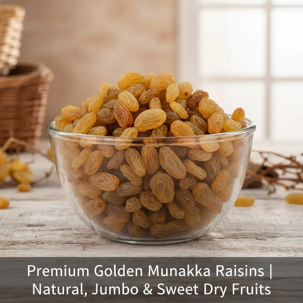 Golden Kishmish Texture - Soft and Chewy