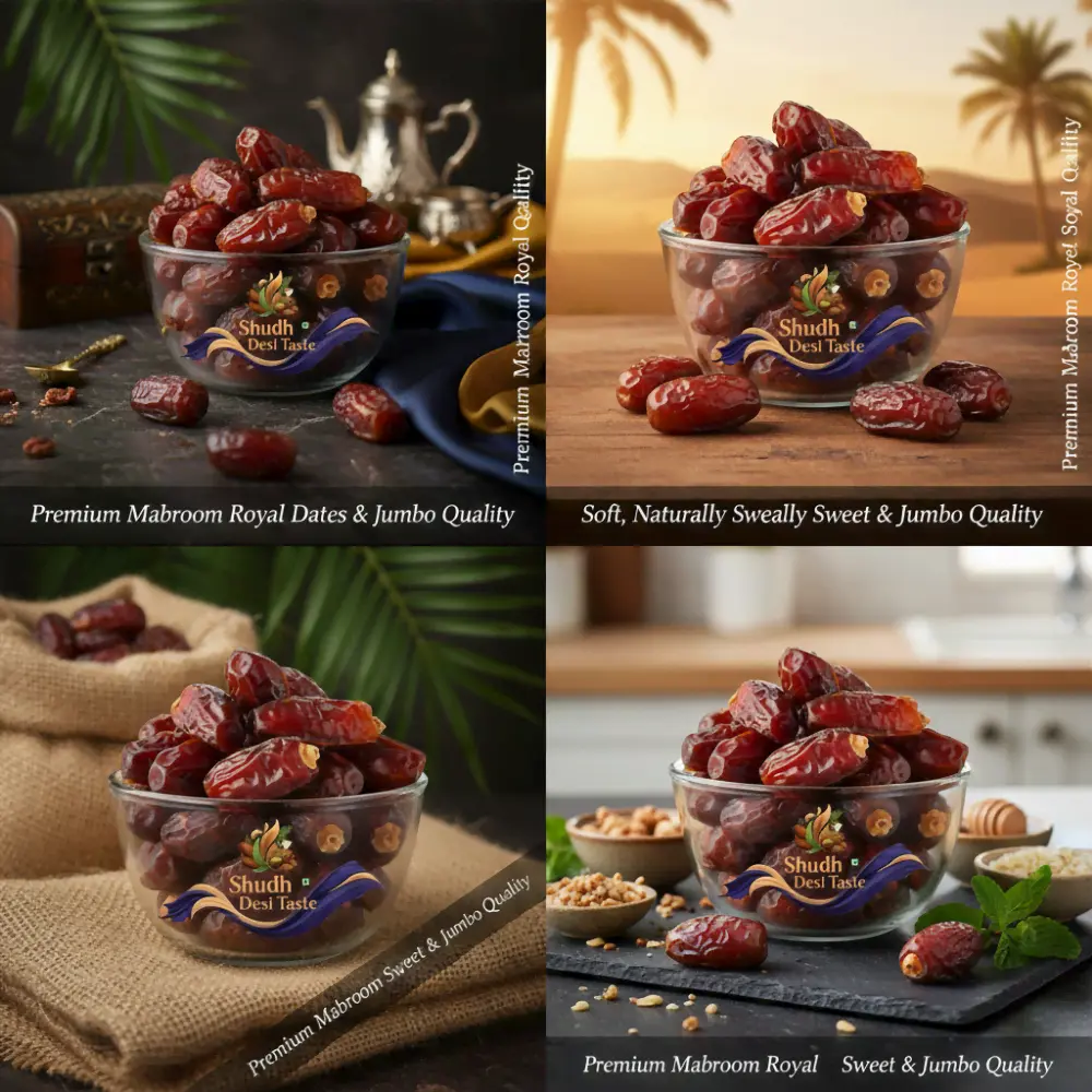 Soft Mabroom Dates - Rich in Fiber