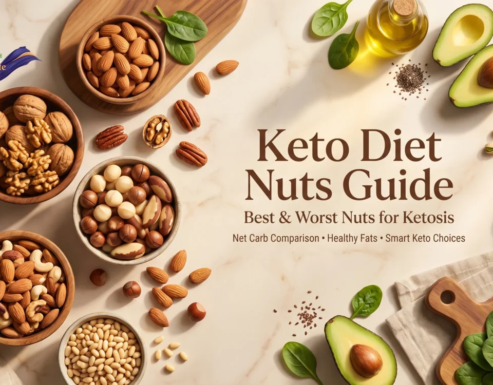 Keto Diet Nuts Guide: Best & Worst Nuts for Ketosis (Net Carb Chart)