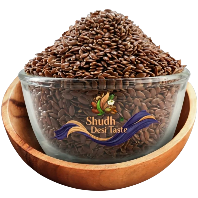 Premium Flax Seeds (Alsi) – Royal Premium Grade | Rich in Omega 3, Fiber & Protein