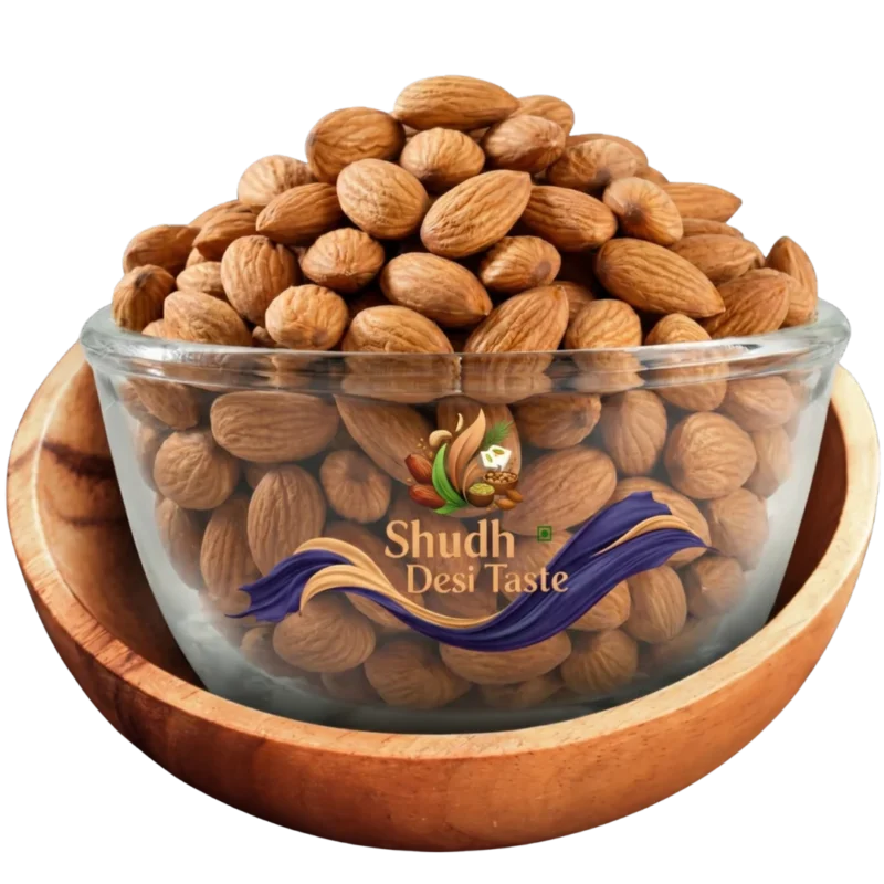 Premium Gurbandi Almonds (Choti Giri) Grade A++ | Extra High Oil Content | Handpicked Raw Badam Kernels | 100% Natural Whole Almonds | 100g - 1kg