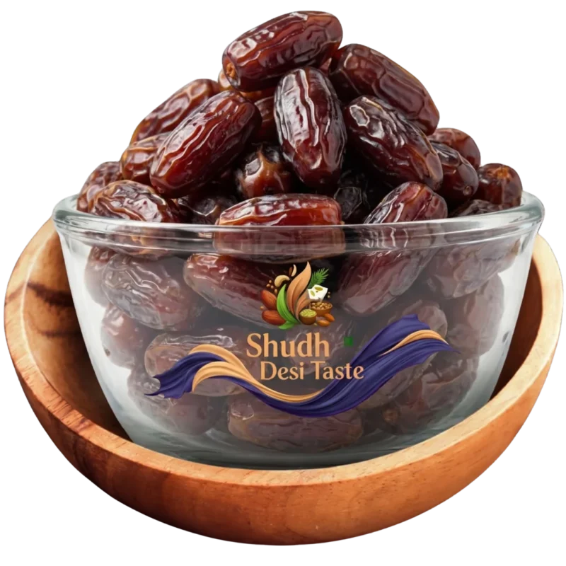 Premium A+ Jumbo Medjool Dates | Soft Fresh Large Khajoor | Natural No Preservatives | High Fiber Iron Rich | King of Dates Luxury Grade