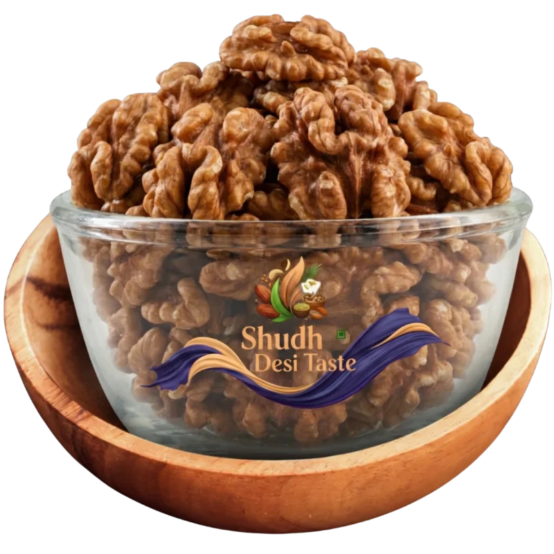 Premium Kashmiri Walnut Giri (RBH) Grade A++ | Akhrot Kernels Without Shell | Rich in Omega-3 & Protein