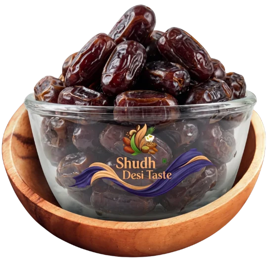 Royal Safawi Dates (Kalmi) - Premium A Grade | 100% Natural Soft Dates | High Fiber No Added Sugar
