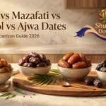 Omani vs Mazafati vs Medjool vs Ajwa Dates: Complete