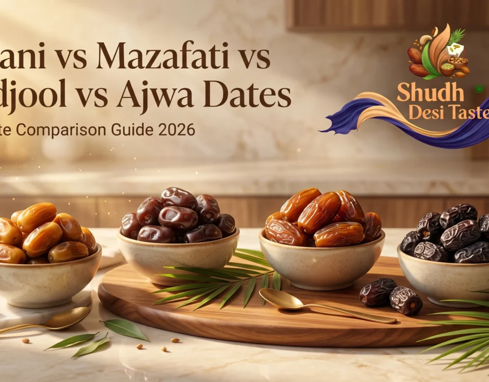 Omani vs Mazafati vs Medjool vs Ajwa Dates: Complete