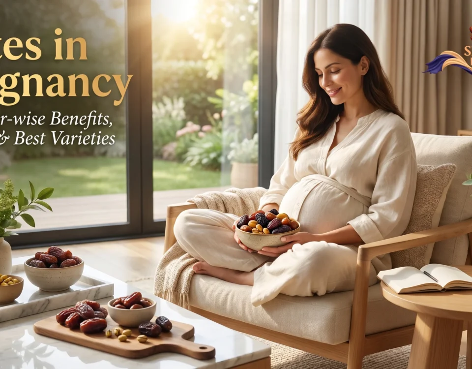 Dates in Pregnancy: Trimester-wise Benefits, Dosage & Best Varieties