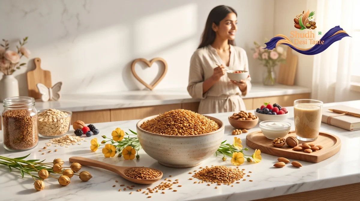 Flax Seeds (Alsi) for PCOS, Thyroid & Heart Health: Complete Women’s Guide