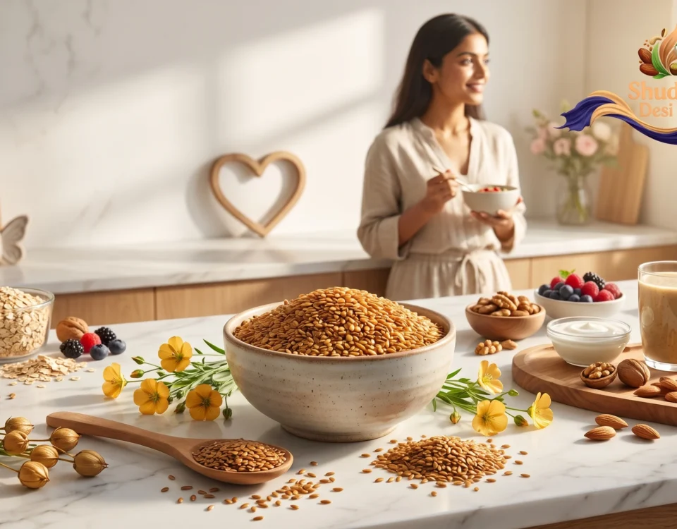 Flax Seeds (Alsi) for PCOS, Thyroid & Heart Health: Complete Women's Guide