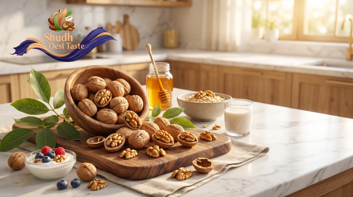 Walnut Kernels (Akhrot Giri): Omega-3 Benefits, Dosage & Best Recipes