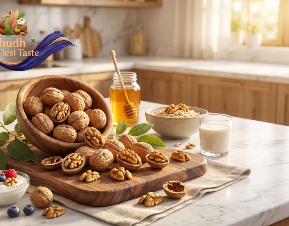 Walnut Kernels (Akhrot Giri): Omega-3 Benefits, Dosage & Best Recipes