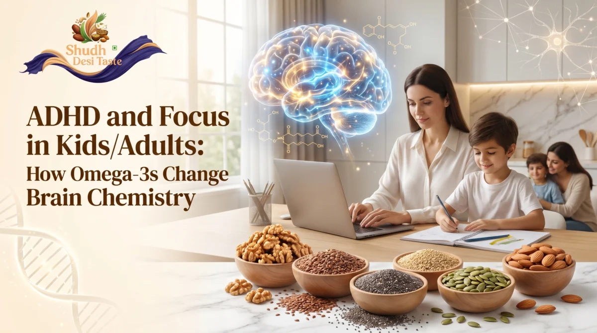 ADHD and Focus in Kids/Adults: How Omega-3s Change Brain Chemistry