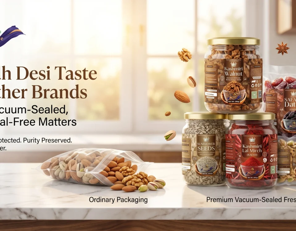 Shudh Desi Taste vs Other Brands: Why Vacuum-Sealed, Chemical-Free Matters
