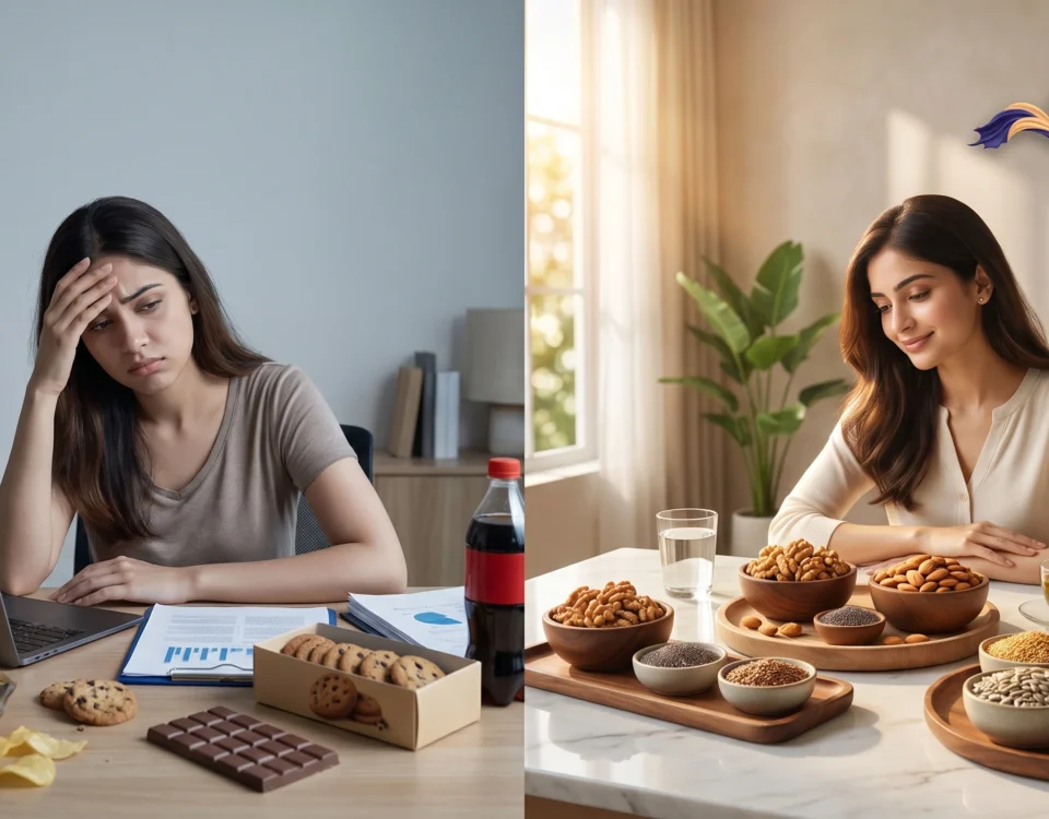 Stress Eating: How to Swap Junk Cravings with Nutrient-Dense Dry Fruits